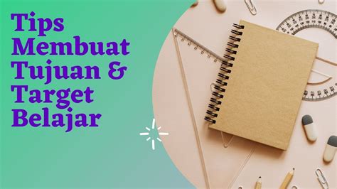 Membuat Target Belajar