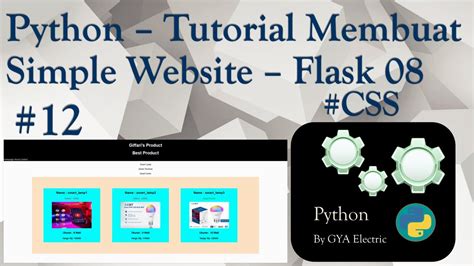 Tutorial membuat website dengan Flask menggunakan Python