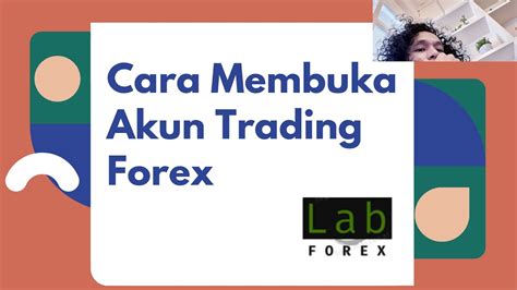 Membuka Akun Trading Forex