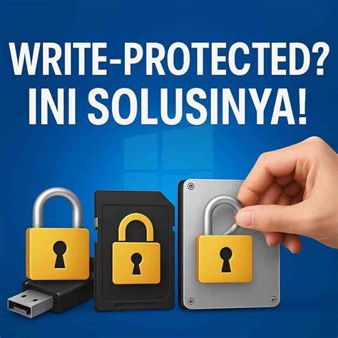 Membuka Proteksi Write-Protect