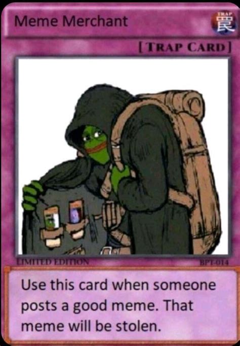 Meme Merchant Card