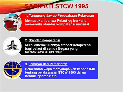 Memenuhi Standar STCW