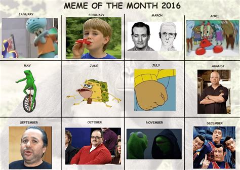Memes Of 2016 Calendar