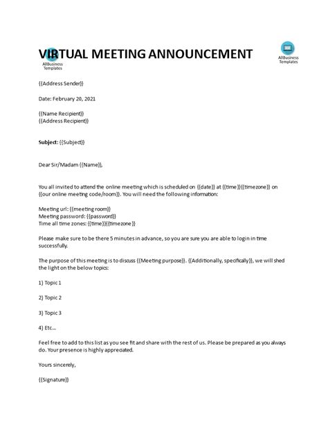 Online Meeting Minutes Virtual Meeting Minutes Sample & Example