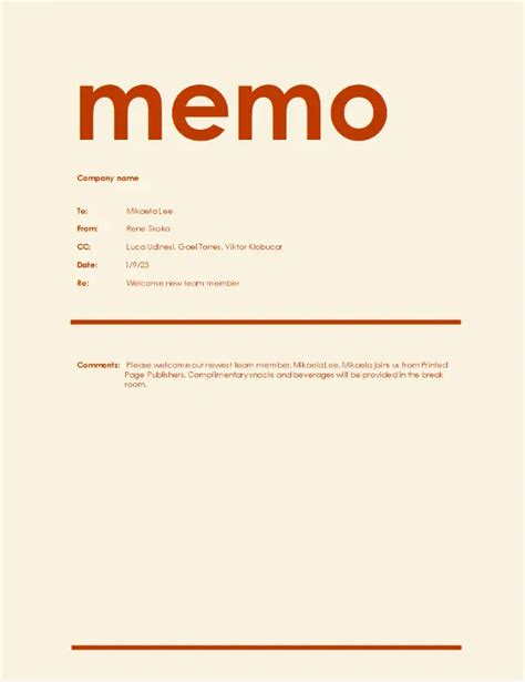 Sample Confidential Information Memorandum Template 2 download Memo