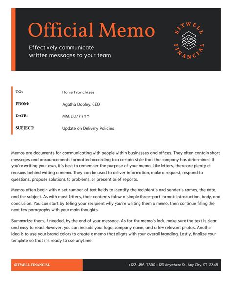 6+ Professional Memo Template SampleTemplatess SampleTemplatess