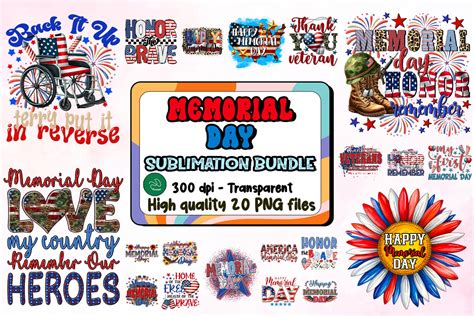 Download Memorial Day Bundle. for Cricut Machine