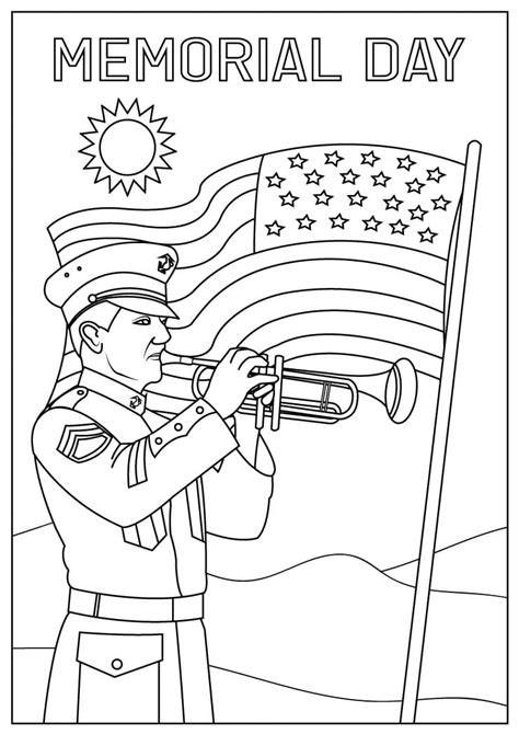 Memorial Day Color Pages