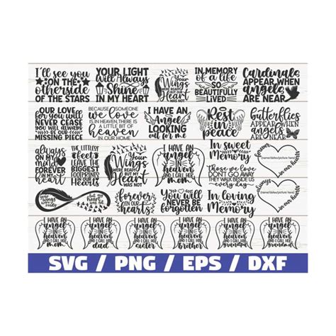 Download Memorial SVG Bundle / Cut Files /... Commercial Use For Crafts