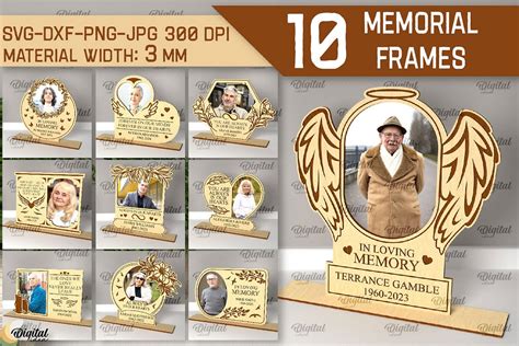 Download Memorial SVG Bundle / Cut Files /... Cut Images