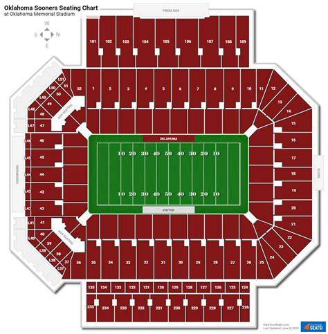 Memorial Stadium Ou Seating Chart