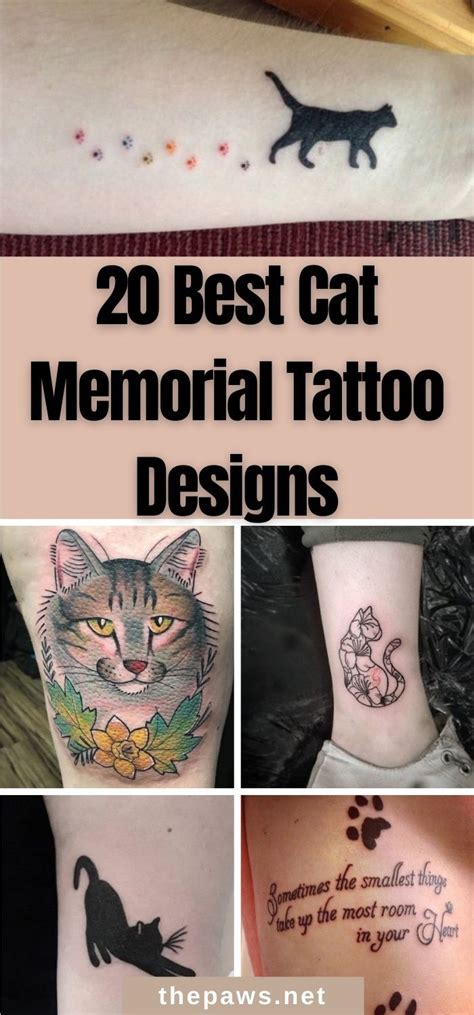 Memorial Tattoos For Cats