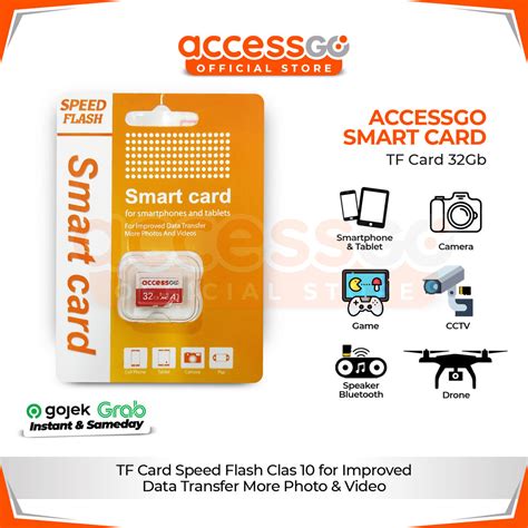 Memory TF Card Speed Flash Class10 ACCESSGO SMART CARD