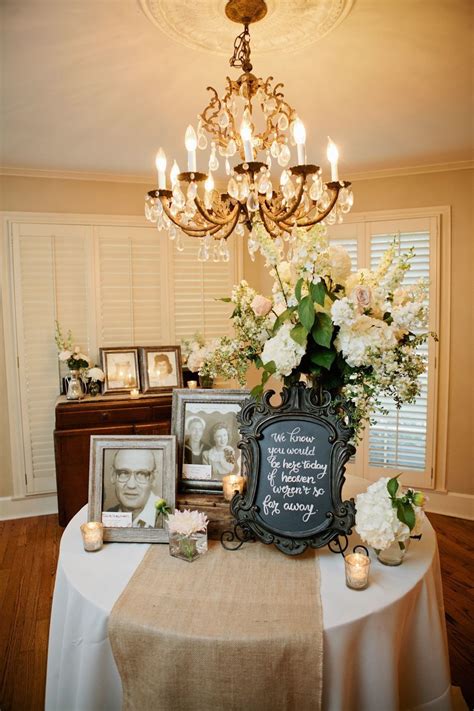Create Unforgettable Memories with a Stunning Memory Table Wedding Set-Up!