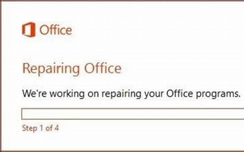 Memperbaiki Instalasi Microsoft Office