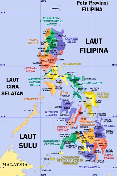 Memperluas Pengetahuan Sosial Peta Negara Filipina