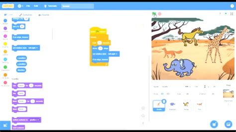 tutorial membuat animasi dengan Scratch