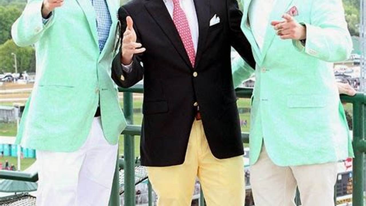 Men'S Fashion At The Kentucky Derby 2024 - Elset Felicle
