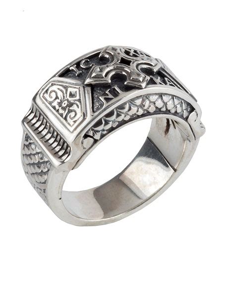 Men's silver jewelry online today