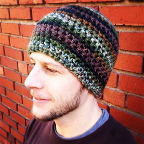 Men Crochet Beanie