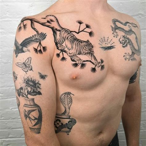 Men Shoulder Tattoo Ideas