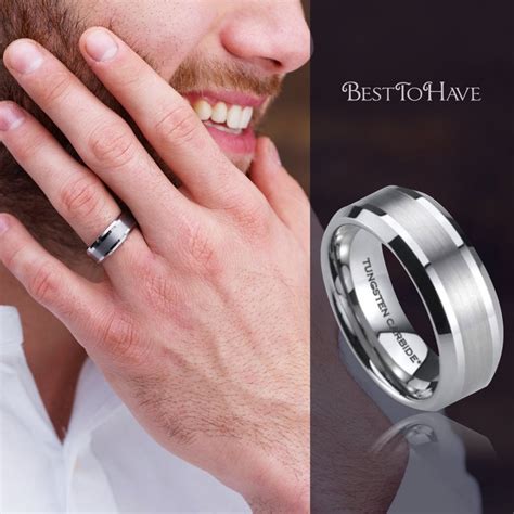 Men marriage bands The classic figure of passion with stylish shape