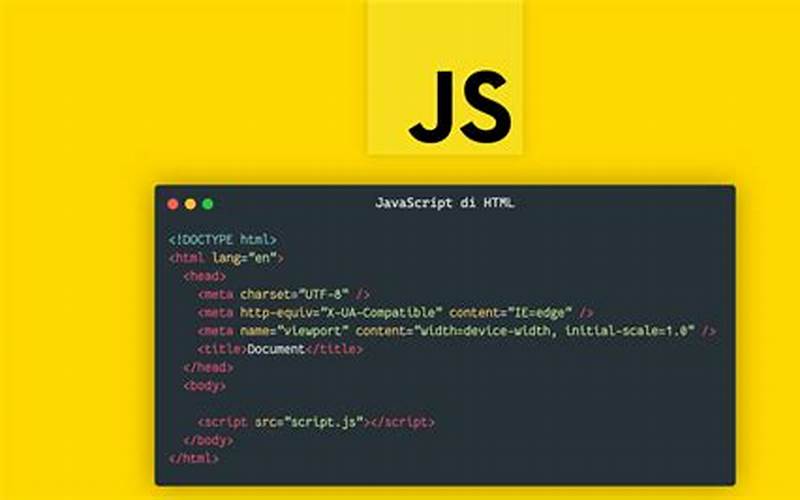 Menambahkan Kode Pada File Javascript