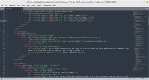 Menambahkan JavaScript interaktif untuk HTML bucin