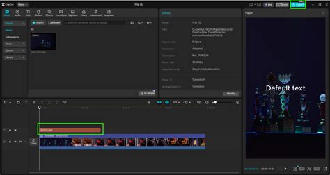 Menambahkan Video CapCut