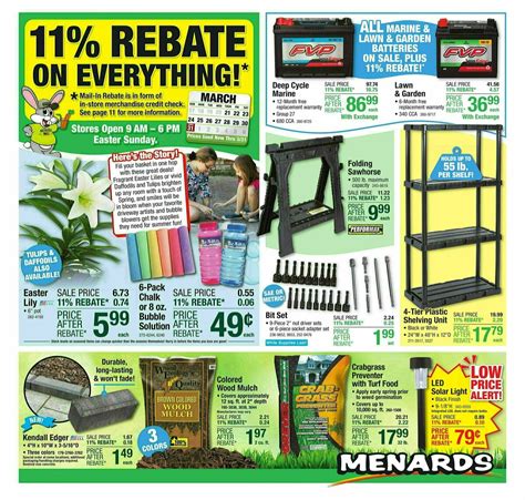 Score Big Savings: Don't Miss Menards' Mind-Blowing 11 Percent Off Sale!