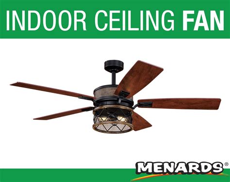 Illuminate Your Living Space with Style - Menards Ceiling Fans with Integrated Lights