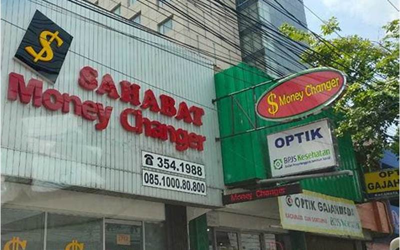 Mencari Money Changer Di Kawasan Wisata Semarang