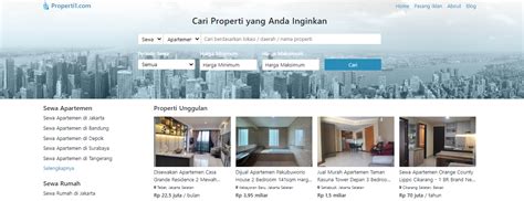 Mencari Informasi tentang Properti