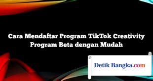 Mendaftar Program Beta