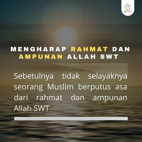 Mendapatkan Rahmat dan Ampunan Allah SWT