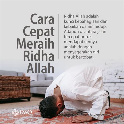 Mendapatkan Ridha Allah