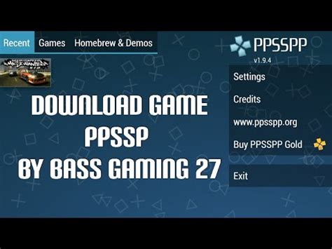 Mendownload Game PSP untuk PPSSPP