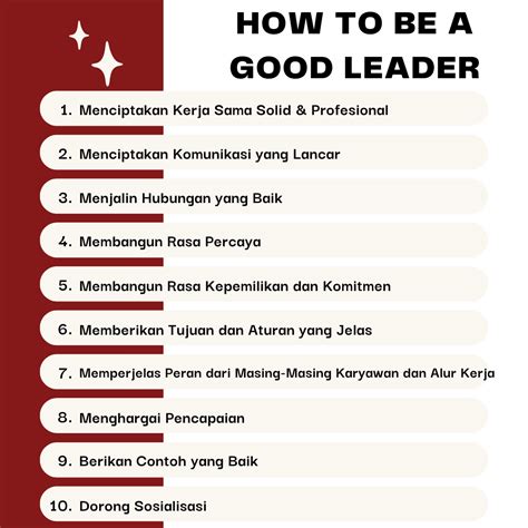 Mengajarkan Kepada Kami Bagaimana Menjadi Pemimpin