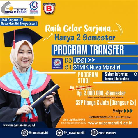Mengambil Program Sarjana