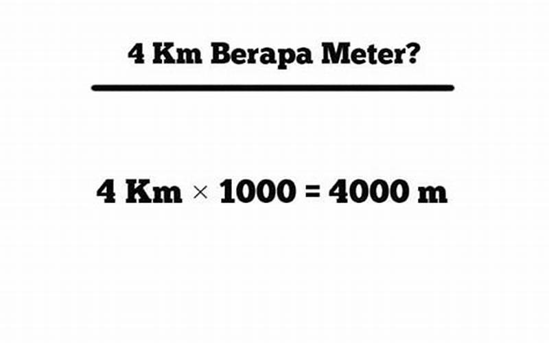 Mengapa Menggunakan Kilometer Dan Meter Penting?