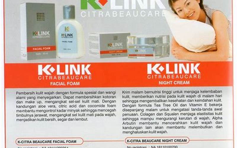 Mengatasi Jerawat Dengan Produk K-Link