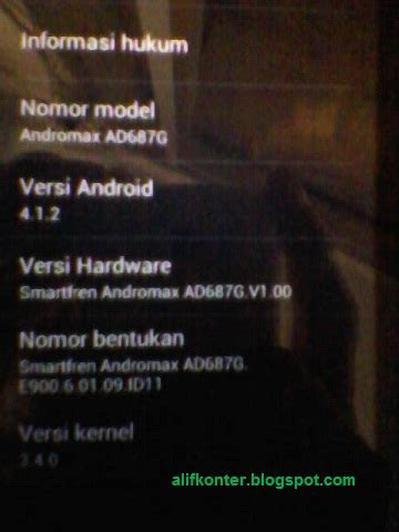 Mengatasi Andromax G Ad687g Bootloop