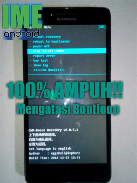 Mengatasi Bootloop Lenovo S5000 F Flash