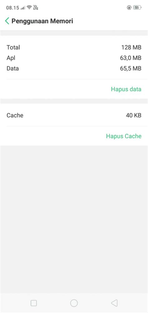 Mengatasi masalah hapus cache dan data aplikasi WhatsApp