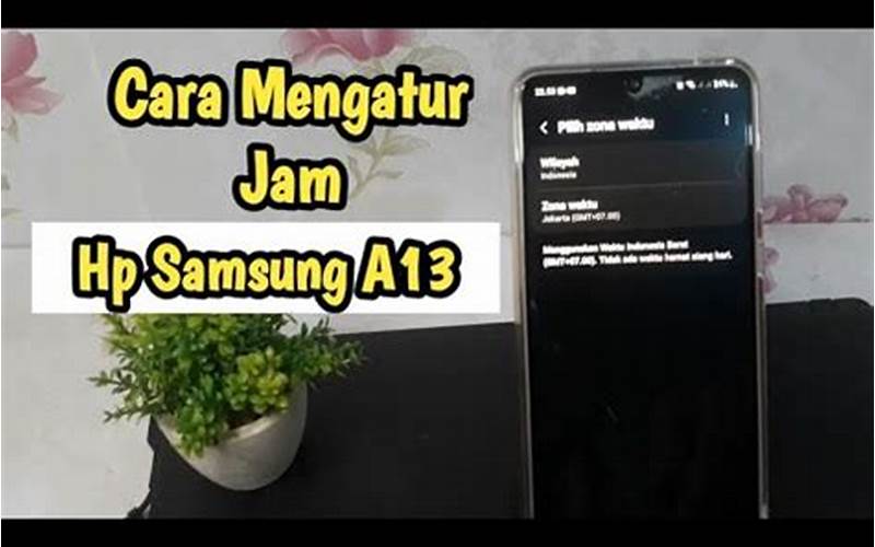 Mengatur Mode Video Di Samsung A13