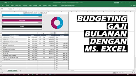 Mengatur Budget Bulanan