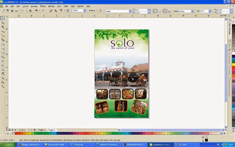 Tutorial Mengatur Layout Membuat Poster Corel Draw