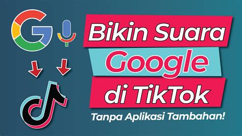 Mengedit Suara Google di TikTok