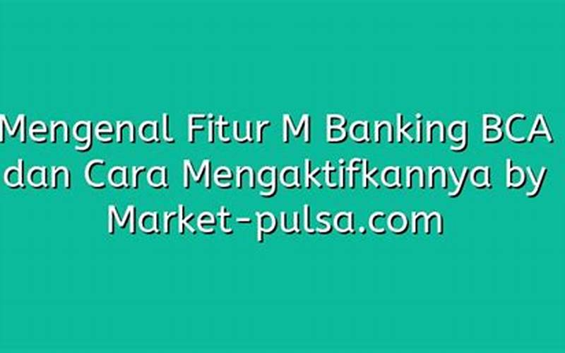 Mengenal Bank Bca