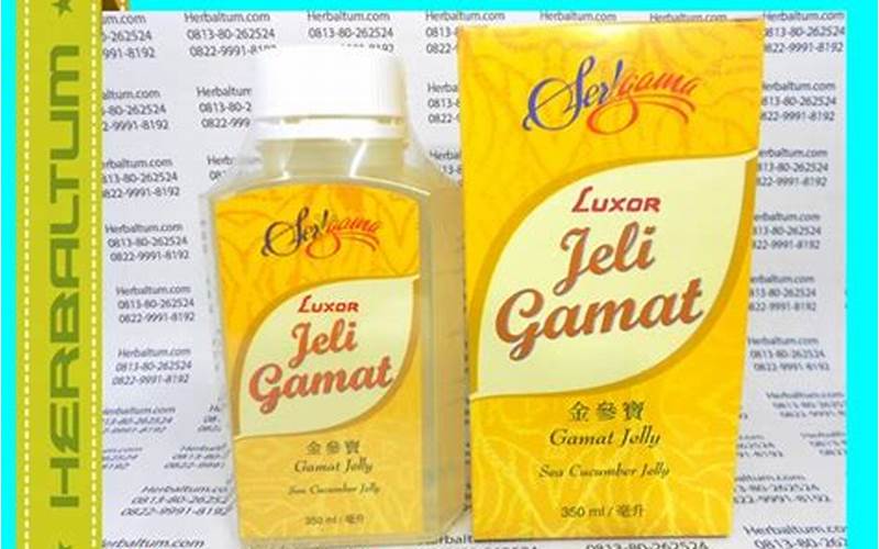 Mengenal Jelly Gamat Luxor Untuk Jerawat